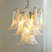 Glass Leaf Cascade Chandelier-DWHOME
