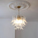 Glass Leaf Cascade Chandelier - Vakkerlight