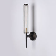 Glass Linear Brass Wall Light-DWHOME