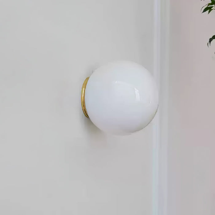 Glass Mini Orb Wall Lamp-DWHOME