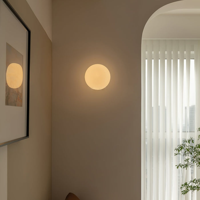 Glass Mini Orb Wall Lamp-DWHOME