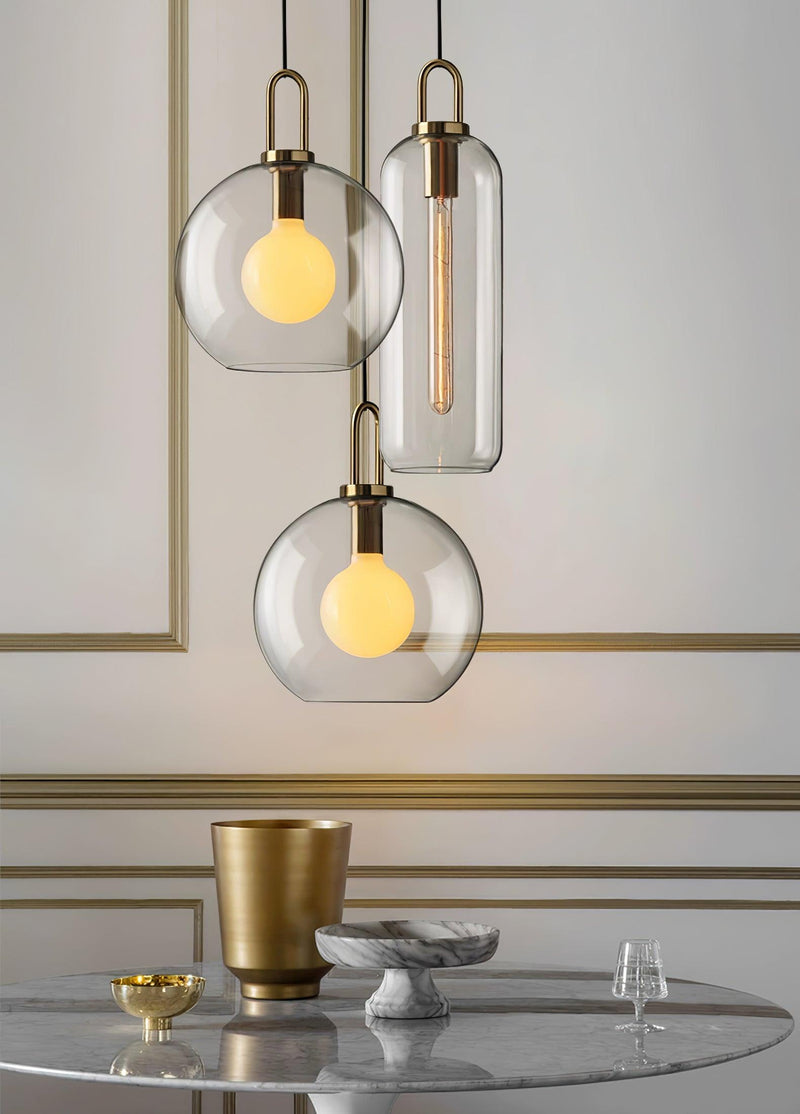Pendulum Glass Pendant Lamp-DWHOME