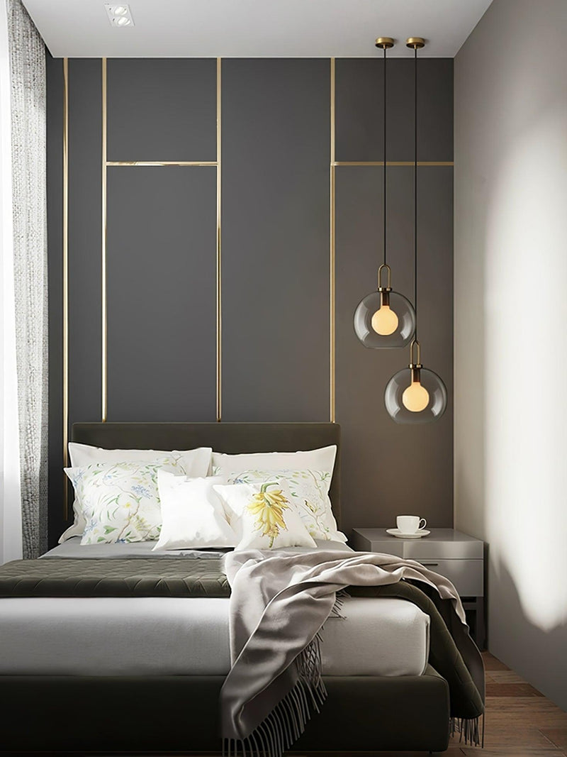 Pendulum Glass Pendant Lamp-DWHOME