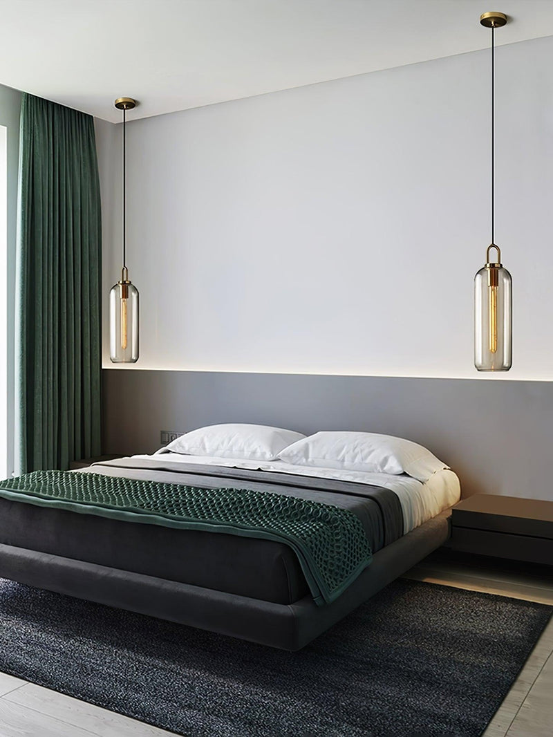 Pendulum Glass Pendant Lamp-DWHOME