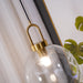 Pendulum Glass Pendant Lamp.