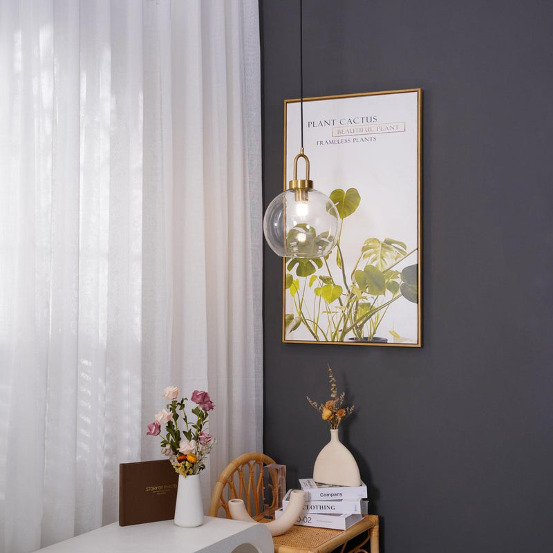 Pendulum Glass Pendant Lamp-DWHOME