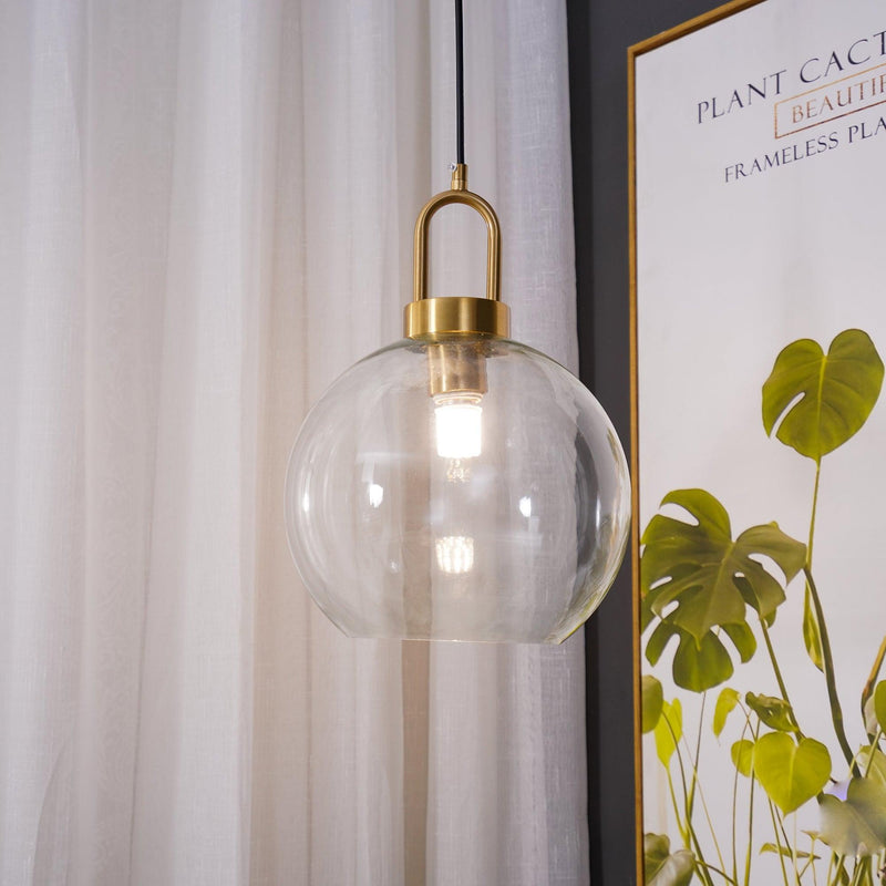 Glass Pendant Swag Light-DWHOME