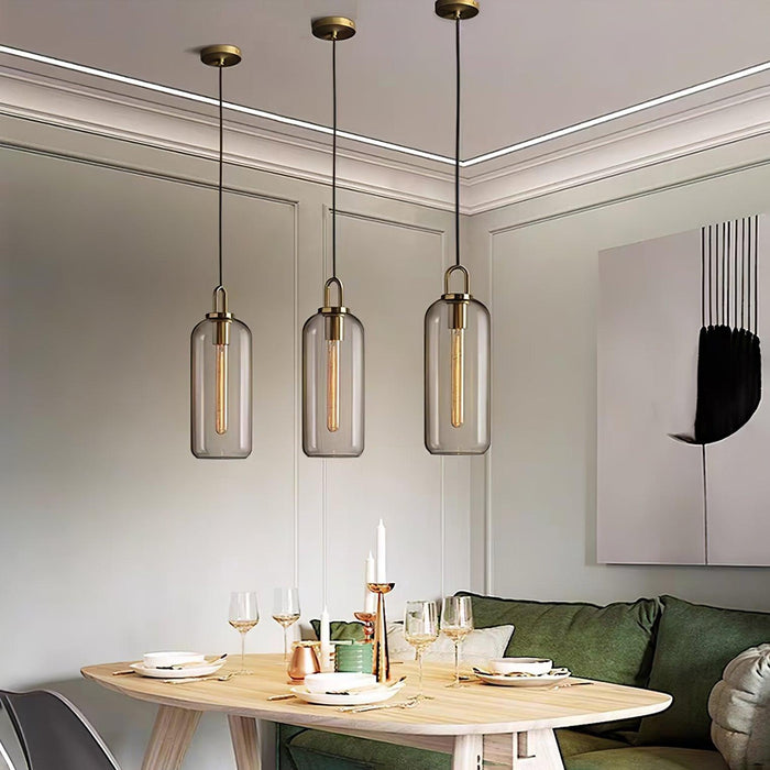 Glass Pendant Swag Light - DWHOME