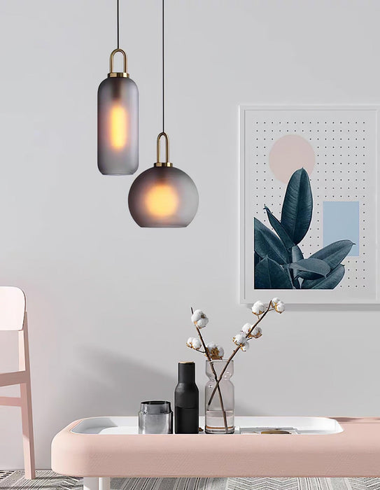 Glass Pendant Swag Light - DWHOME