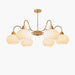 Glass Persimmon Chandelier - Vakkerlight