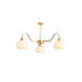 Glass Persimmon Chandelier - Vakkerlight