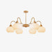 Glass Persimmon Chandelier - Vakkerlight