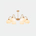 Glass Persimmon Chandelier-DWHOME