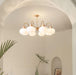 Glass Persimmon Chandelier - Vakkerlight