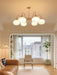 Glass Persimmon Chandelier-DWHOME