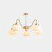 Glass Persimmon Chandelier - Vakkerlight