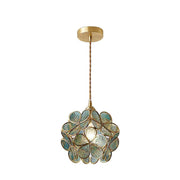 Glass Petal Pendant Light-DWHOME