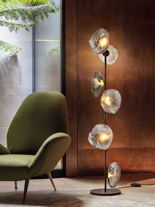 Glass Mesh Petals Floor Lamp - DWHOME