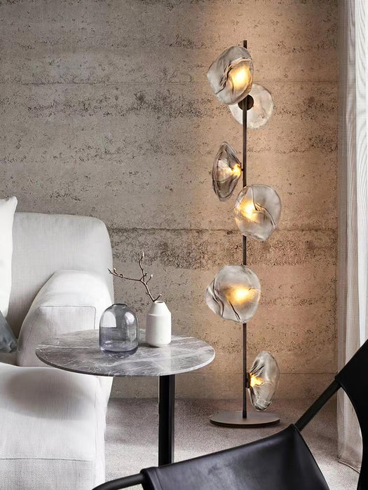 Glass Mesh Petals Floor Lamp - DWHOME