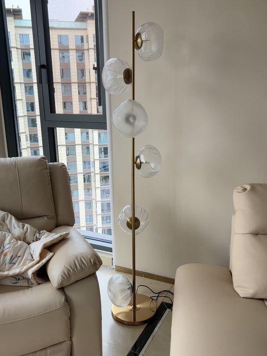 Glass Mesh Petals Floor Lamp - DWHOME