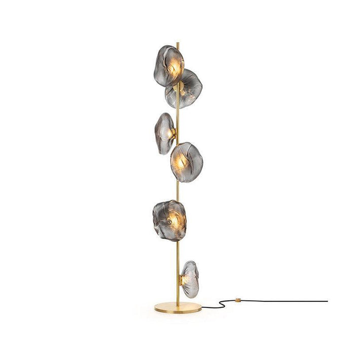 Glass Petals Floor Lamp-DWHOME