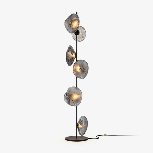 Glass Petals Floor Lamp-DWHOME