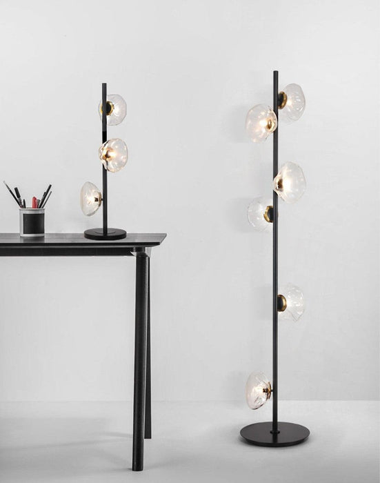 Glass Petals Table Lamp-DWHOME