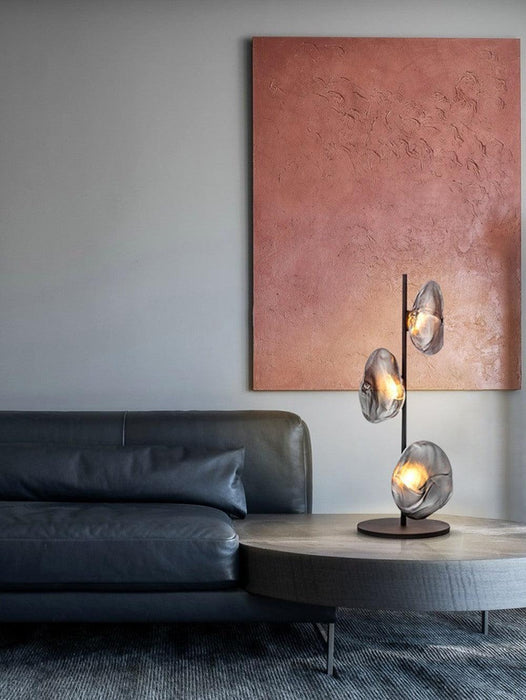 Glass Petals Table Lamp-DWHOME