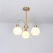 Glass Pumpkin Gold Chandelier - DWHOME