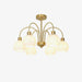 Glass Pumpkin Gold Chandelier - DWHOME