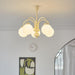 Cream Glass Sphere Chandelier - DWHOME