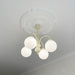 Cream Glass Sphere Chandelier - DWHOME