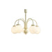 Cream Glass Sphere Chandelier - DWHOME