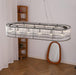 Glass Tube Ring Chandelier-DWHOME