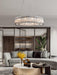 Glass Tube Ring Chandelier-DWHOME