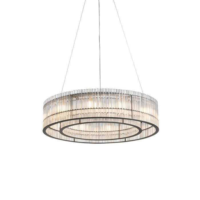 Glass Tube Ring Chandelier-DWHOME