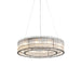 Glass Tube Ring Chandelier - Vakkerlight