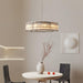 Glass Tube Ring Chandelier-DWHOME