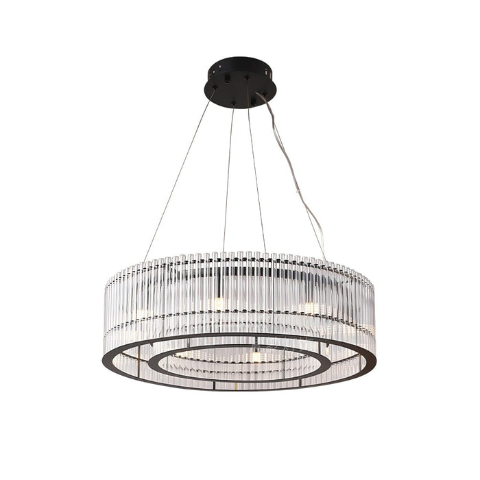 Glass Tube Ring Chandelier-DWHOME