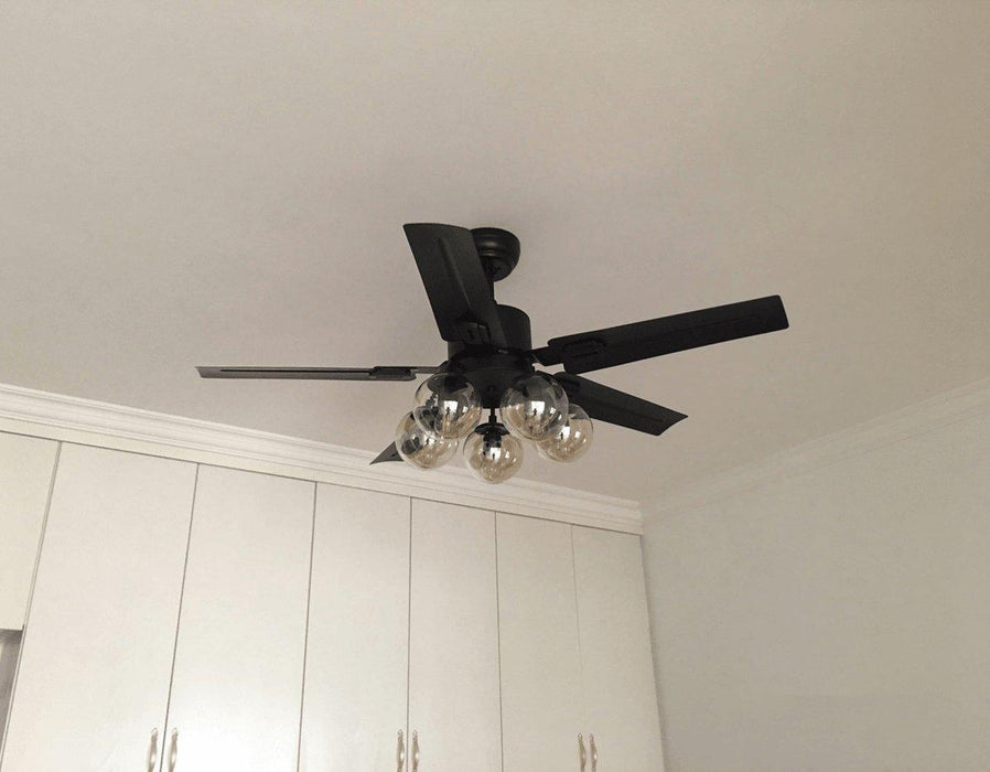 Black Vintage Ceiling Fan - DWHOME