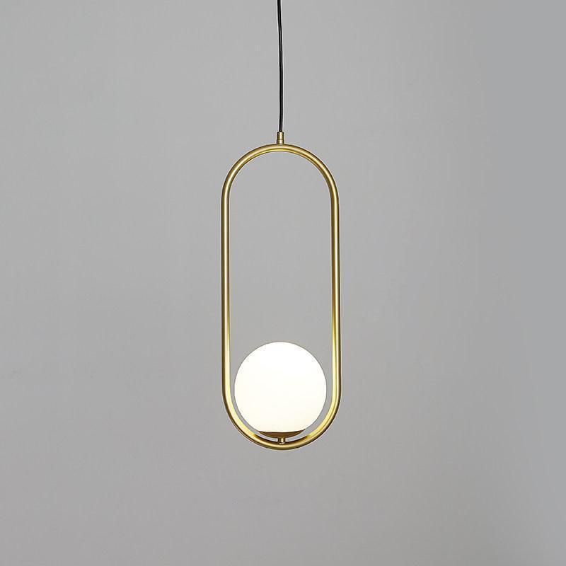 Mila Brass Pendant Swag Light-DWHOME