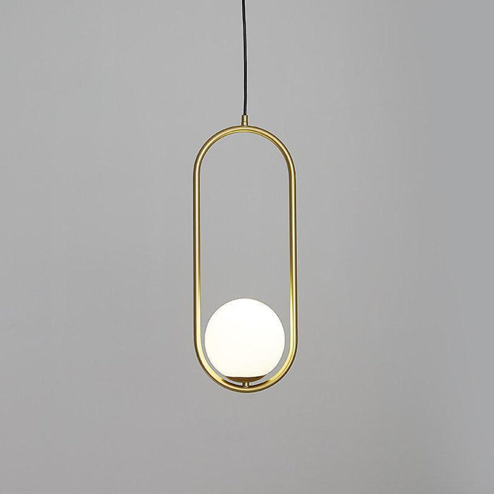 Mila Brass Pendant Light.