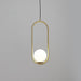 Mila Brass Pendant Light.