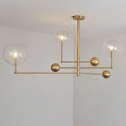Glass Globe Mobile Chandelier-DWHOME