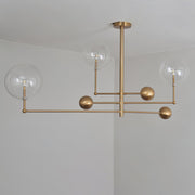Glass Globe Mobile Chandelier-DWHOME