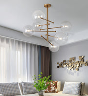 Glass Globe Mobile Chandelier-DWHOME