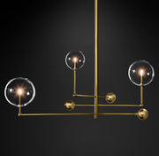 Glass Globe Mobile Chandelier-DWHOME