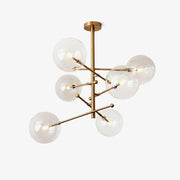 Glass Globe Mobile Chandelier-DWHOME