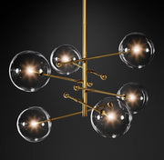 Glass Globe Mobile Chandelier-DWHOME