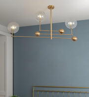 Glass Globe Mobile Chandelier-DWHOME